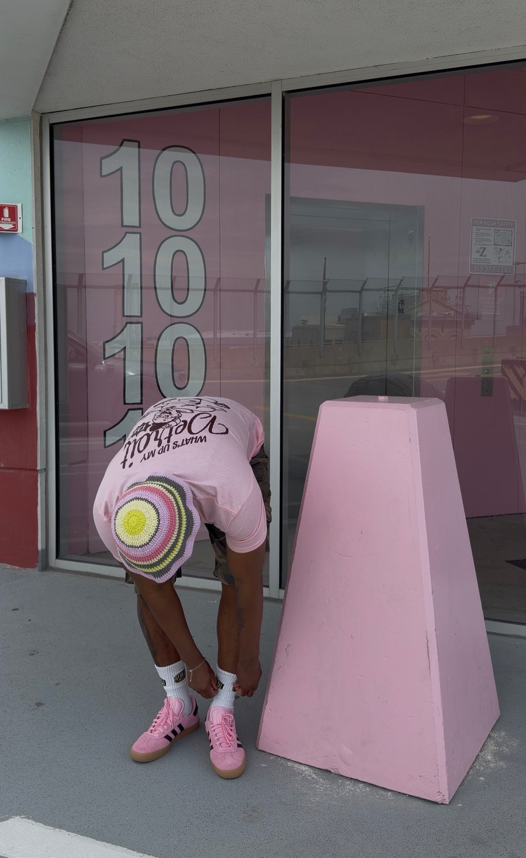 What's Up My Detroit Fam T Shirt- Pink / Plum